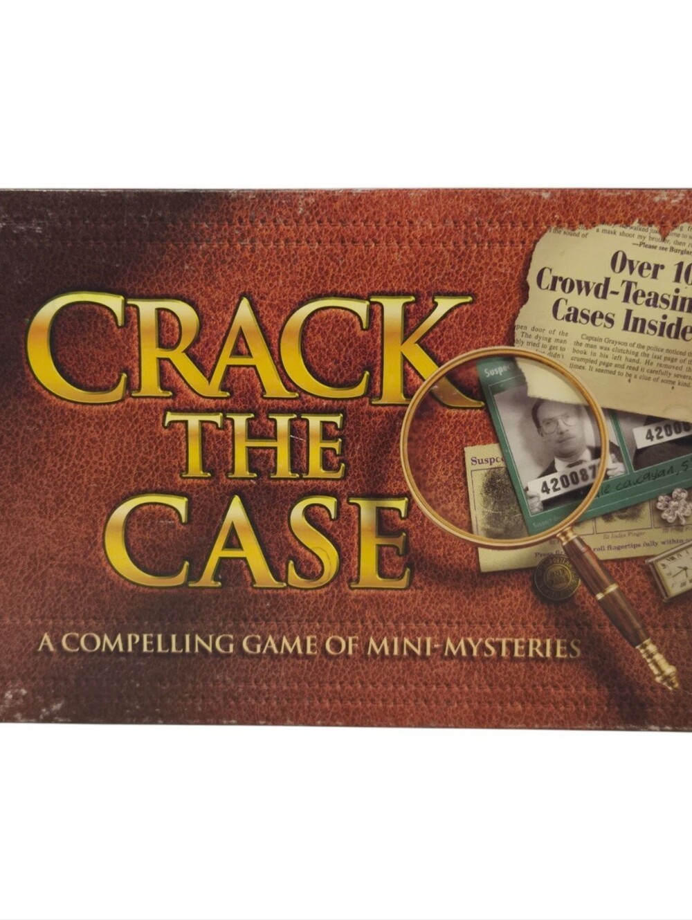 Crack the Case Mini Mysteries Game 1993 **COMPLETE**